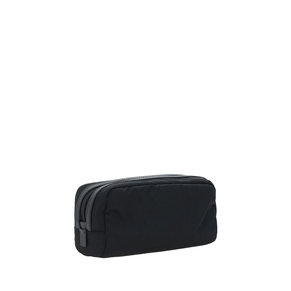 Prada Black Recycled Polyamide Accessories Prada Black Recycled Polyamide Accessories