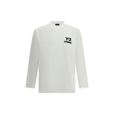 Vêtements de sport en coton blanc Y-3