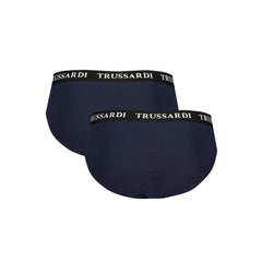 Trussardi Unterwäsche aus blauer Baumwolle