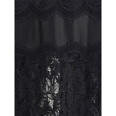 Rabanne Black Polyamide Long Dress
