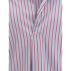 SOSUE Light Blue Cotton Pattern Shirt