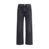 Citizens of Humanity Blue Cotton Straight-Leg Jeans