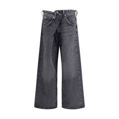 Agolde Gray Baumwoll-Jeans-Denim