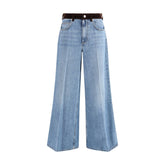 Marni Light Blue Cotton Jeans Denim