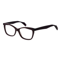Yohji Yamamoto Braune Kunststoffbrille (Gestell)