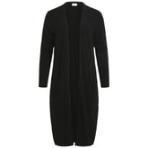 Vila Clothes Black Nylon Cardigan