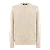 Alpha Studio White Cashmere Sweater