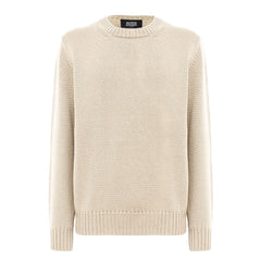 Alpha Studio White Cashmere Sweater
