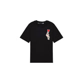 Love Moschino Black Cotton T-Shirt