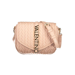 Mario Valentino Damenhandtasche aus rosa Polyethylen
