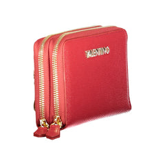 Mario Valentino Red Polyethylene Women Wallet