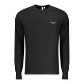 Accademia Militare Black Cotton Men Sweater
