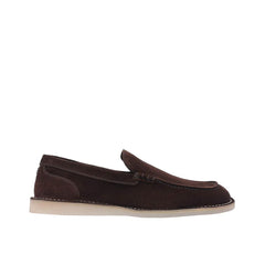 Dolce & Gabbana Slipper aus braunem Kalbsleder
