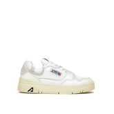 Autry White Leather Low Top Sneakers