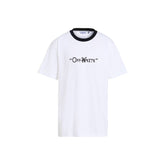 Off-White weißes Baumwoll-T-Shirt