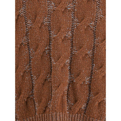 Marni Brown Fleece Wool Sweatshirt