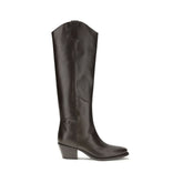 Bottes Bos Taurus en cuir de veau marron PAROSH