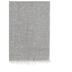 Brunello Cucinelli Gray Cashmere Scarf