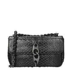 Tom Ford Gray Skin Shoulder Bag