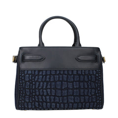 Tom Ford Blue Fabric Handbag