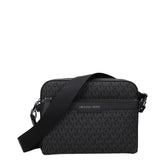 Michael Kors Black Fabric Crossbody Bag