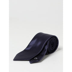 Emporio Armani blaue Seidenkrawatte
