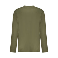 North Sails Green Cotton Men T-Shirt