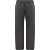 K-WAY Black Cotton Men's Sports Trouser
