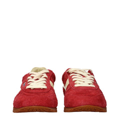 Autry Red Leather Sneakers
