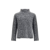 Diesel Gray Wool Sweater
