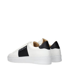 Scarpe da ginnastica in pelle bianca Philipp Plein