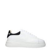 Philipp Plein Sneakers Bassi in Pelle Bianca