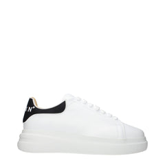 Philipp Plein Sneakers Bassi in Pelle Bianca