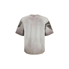 Diesel Gray Cotton T-Shirt