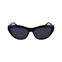 Ferragamo Black Acetate Sunglasses