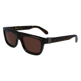 Ferragamo Brown Acetate Sunglasses