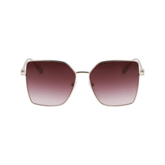 Longchamp Gold Metal Sunglasses
