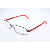 Porsche Design Red Metal Glasses (Frames)