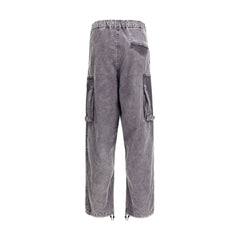 Maison Mihara Yasuhiro Black Cotton Cargo Pants