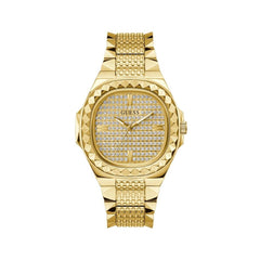 Guess Gold Stainless Steel Dress Watch