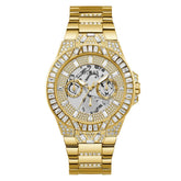 Guess Gold Stainless Steel Dress Watch