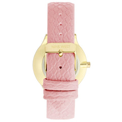 Nine West Multicolor Leather Dress Watch