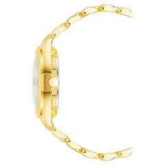 Nine West Gold Metal Bracelet Watch