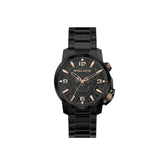 Police Black Stainless Steel Dress Watch