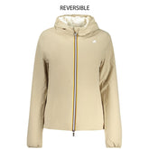K-WAY Beige Nylon Jackets & Coat