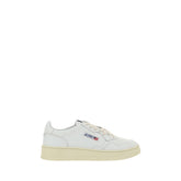 Autry Sneakers Bassi in Pelle di Vitello Bianca