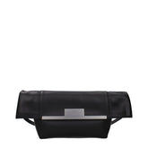 Max Mara Black Leather Shoulder Bag
