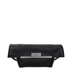 Max Mara Black Leather Shoulder Bag