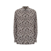 Tom Ford Green Cotton Pattern Shirt
