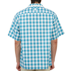 Prada Blue Cotton Shortsleeve Shirt